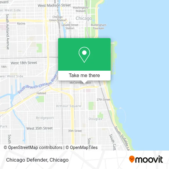 Chicago Defender map
