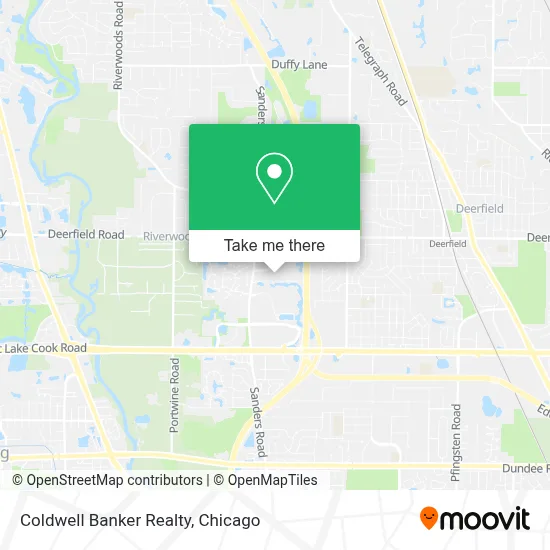 Coldwell Banker Realty map