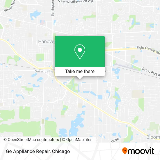 Ge Appliance Repair map