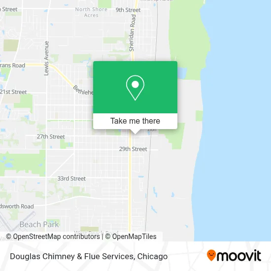 Douglas Chimney & Flue Services map