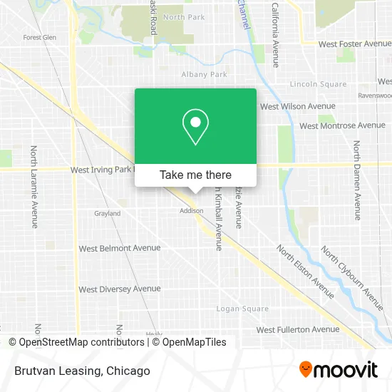 Brutvan Leasing map