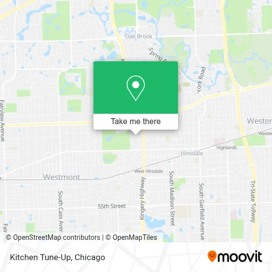 Kitchen Tune-Up map