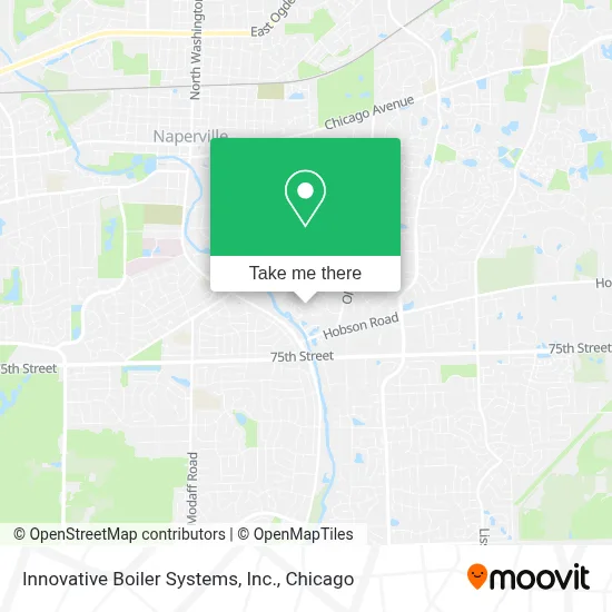 Innovative Boiler Systems, Inc. map