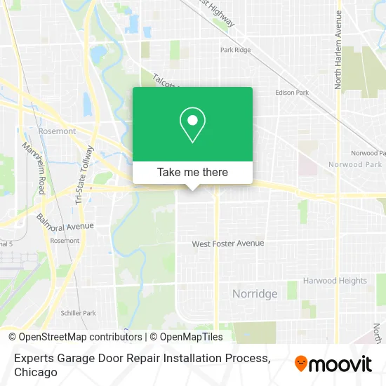 Experts Garage Door Repair Installation Process map