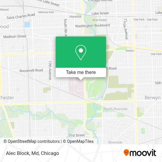 Alec Block, Md map