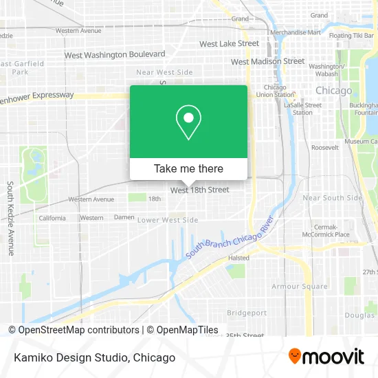 Kamiko Design Studio map