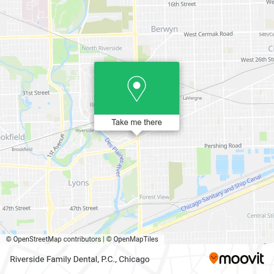 Riverside Family Dental, P.C. map