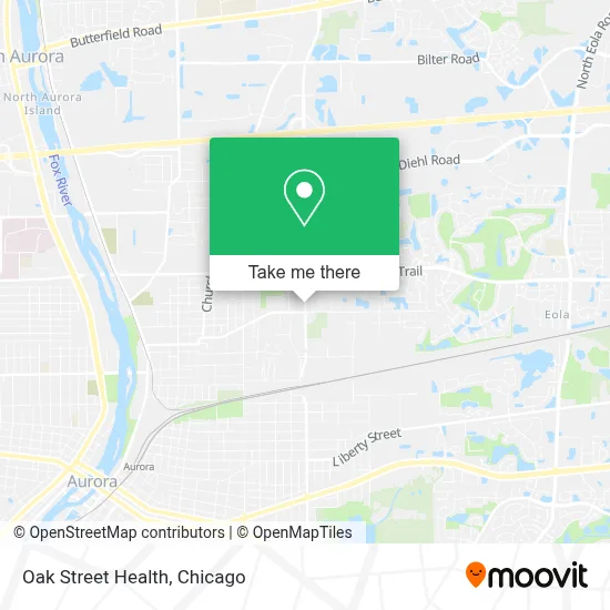 Oak Street Health map