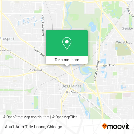 Aaa1 Auto Title Loans map