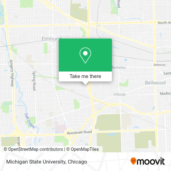 Michigan State University map