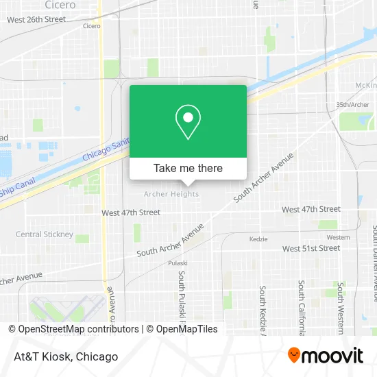 At&T Kiosk map