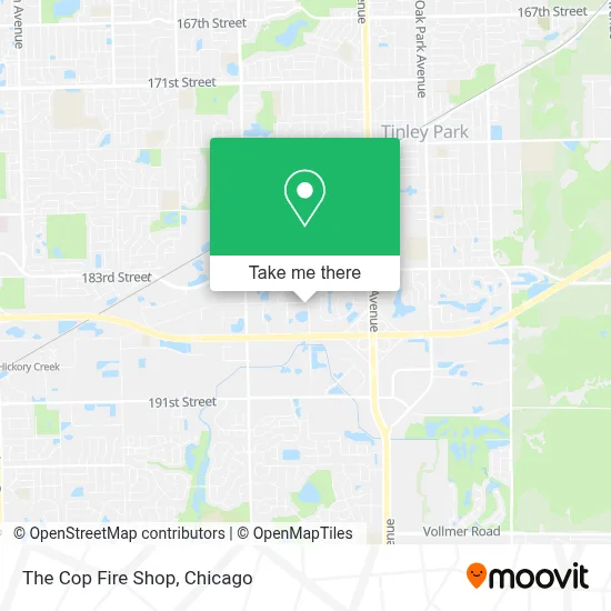 The Cop Fire Shop map