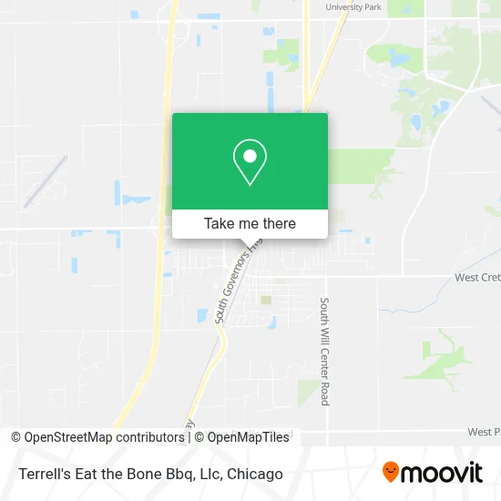 Terrell's Eat the Bone Bbq, Llc map