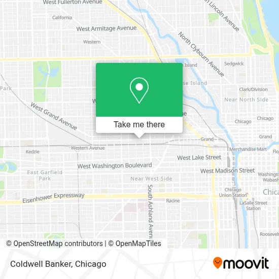 Coldwell Banker map