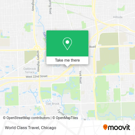 World Class Travel map