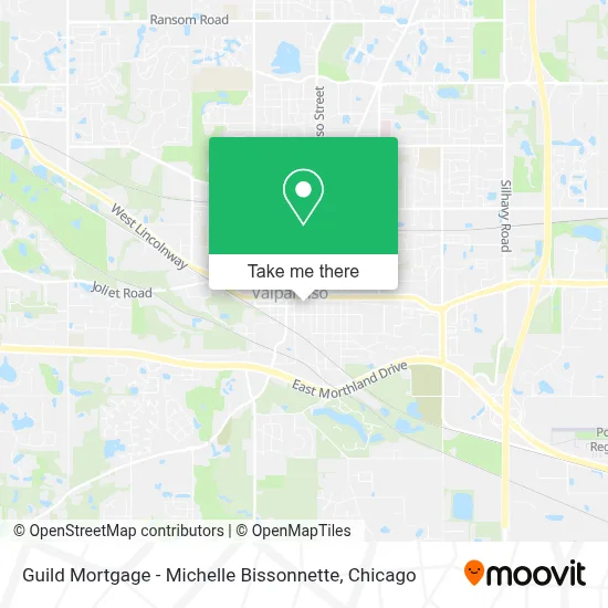 Guild Mortgage - Michelle Bissonnette map