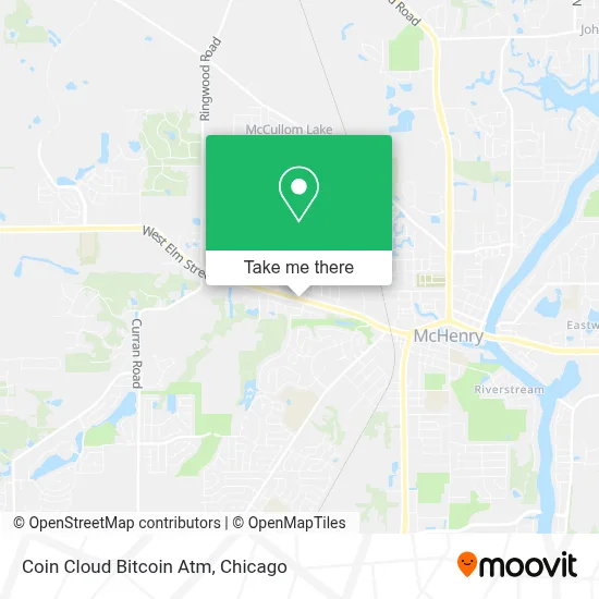 Coin Cloud Bitcoin Atm map