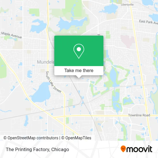 The Printing Factory map