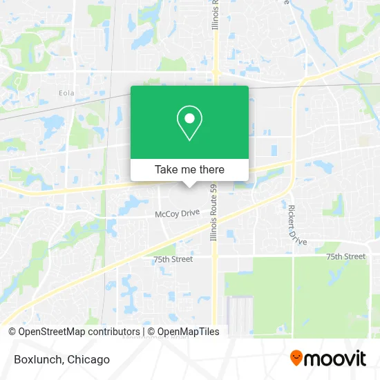 Boxlunch map