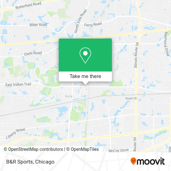 B&R Sports map