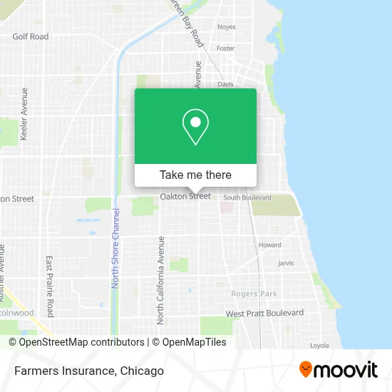 Farmers Insurance map