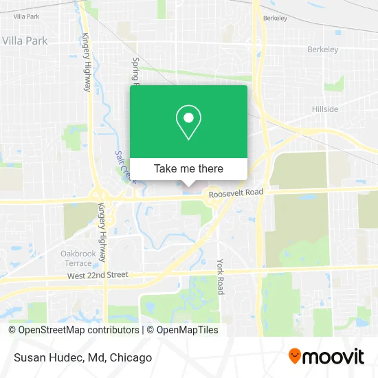 Susan Hudec, Md map