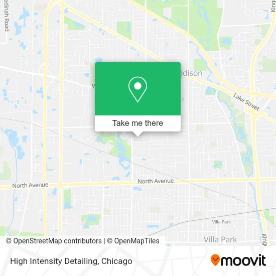 High Intensity Detailing map