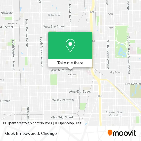 Geek Empowered map