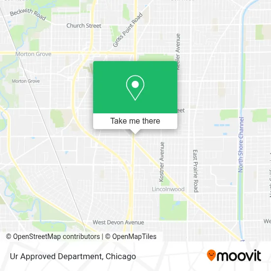Ur Approved Department map