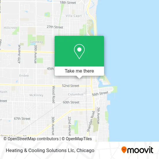 Heating & Cooling Solutions Llc map