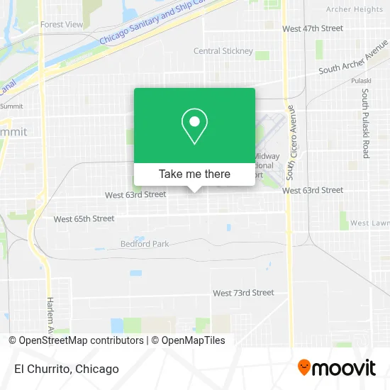 El Churrito map