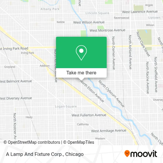 A Lamp And Fixture Corp. map