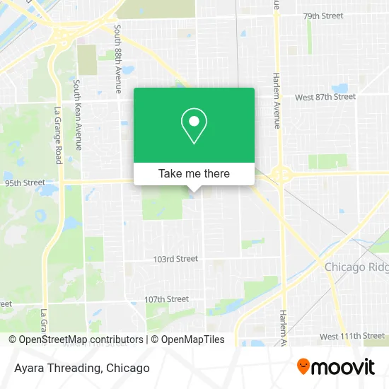 Ayara Threading map