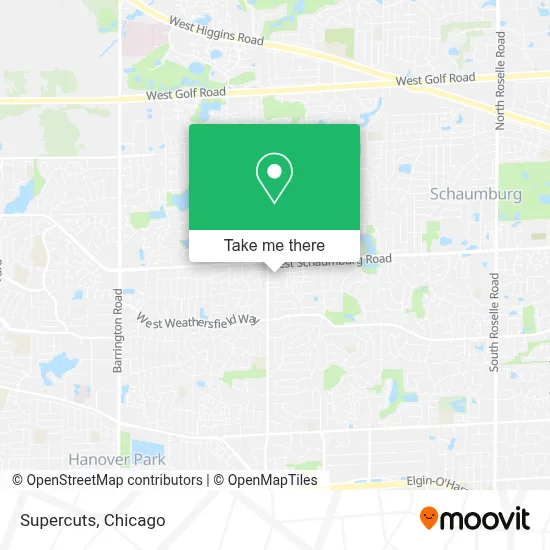 Supercuts map