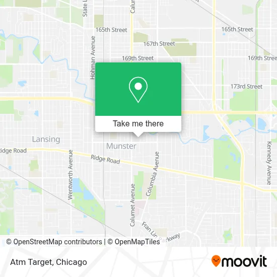 Atm Target map