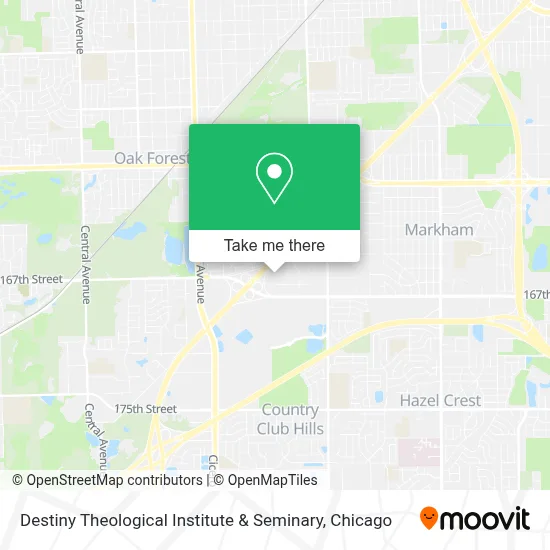 Destiny Theological Institute & Seminary map