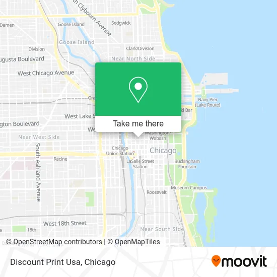 Discount Print Usa map
