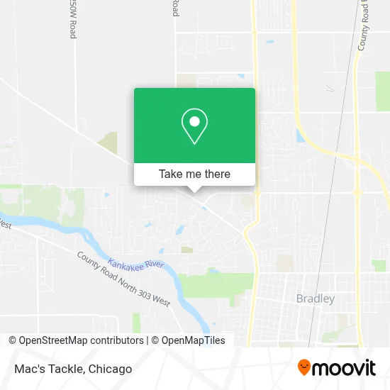 Mac's Tackle map