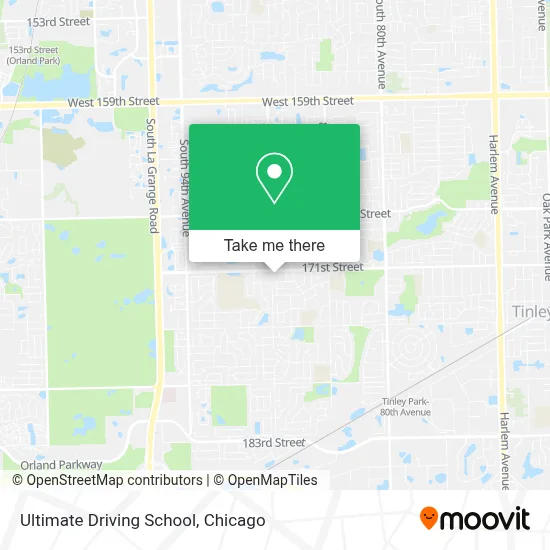 Ultimate Driving School map