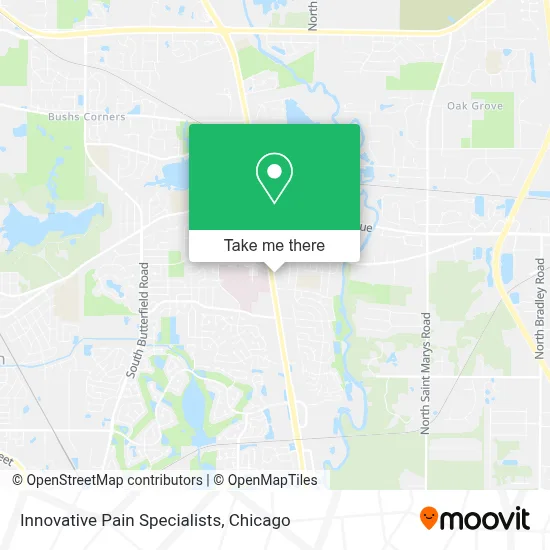 Innovative Pain Specialists map