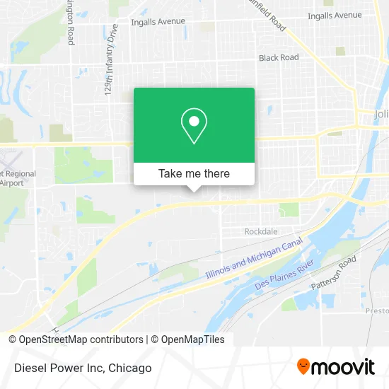 Diesel Power Inc map