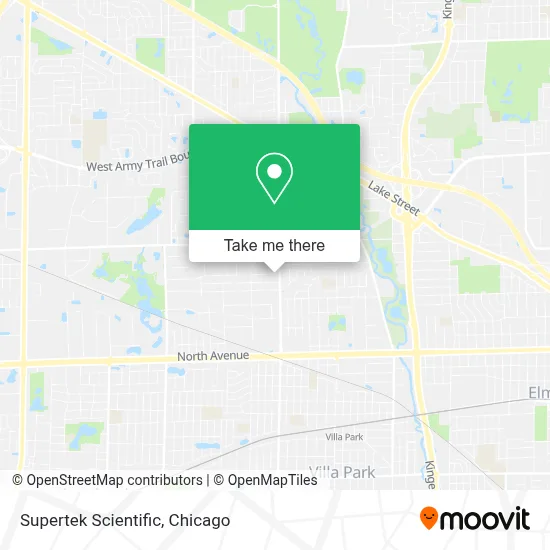 Supertek Scientific map