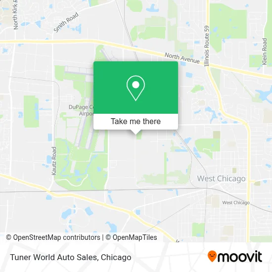 Tuner World Auto Sales map