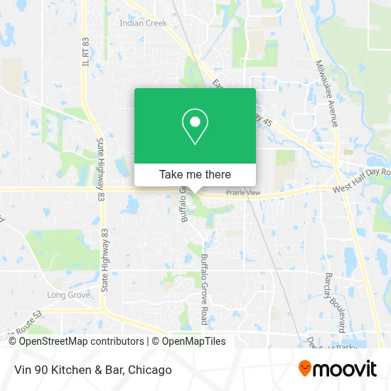 Vin 90 Kitchen & Bar map