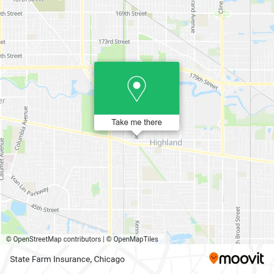 State Farm Insurance map