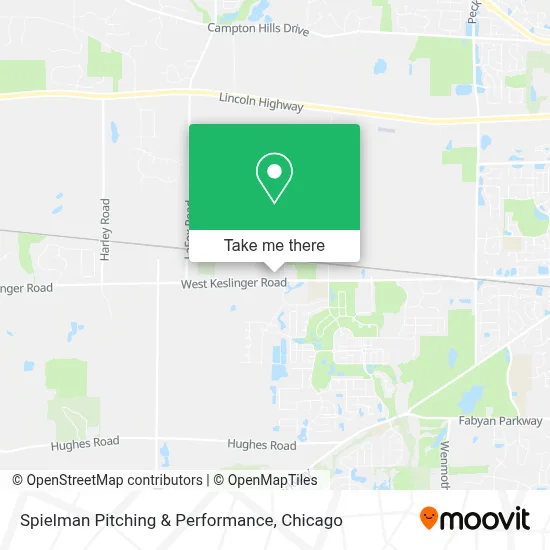 Spielman Pitching & Performance map
