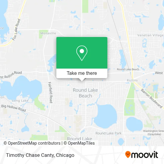 Timothy Chase Canty map