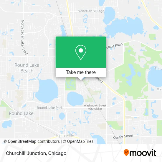 Churchill Junction map