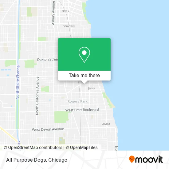 All Purpose Dogs map