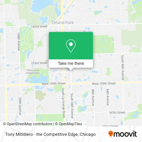 Tony Mitidiero - the Competitive Edge map